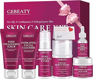 Gifts for Women,Skin Care Set,Skincare for Pore Minimizing,Hydrate,Smooth,Calm Skin,Facial Skin Care Products Skincare Gift Set,Skin Care Routine Kit,Unique Teen Girls Womens Gifts Set for Christmas