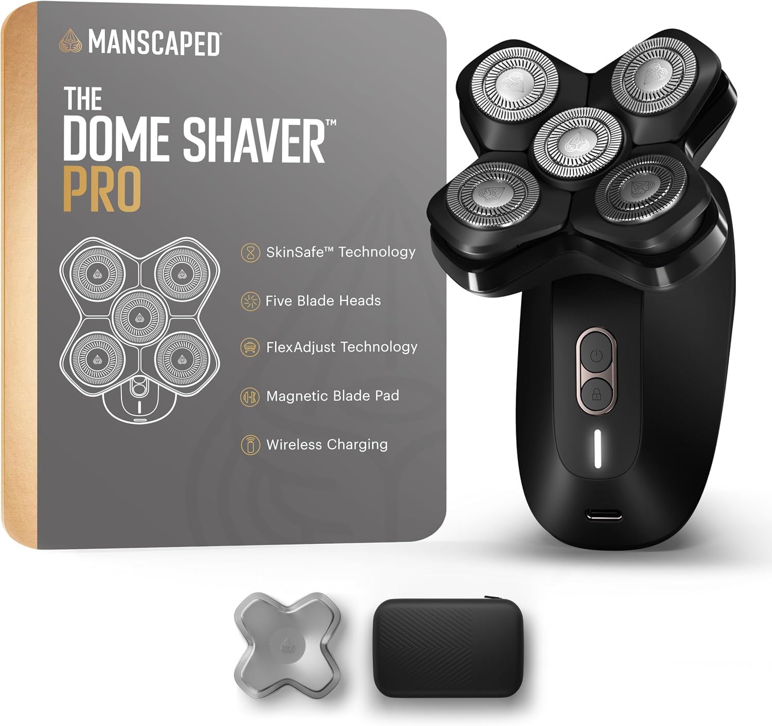 MANSCAPED® The Dome Shaver™ PRO Head Shaver for Bald Men
