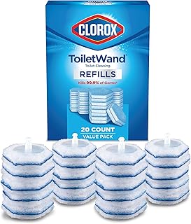 Original Clorox ToiletWand Disinfecting Wand Refill Heads, 20 Count (Package May Vary)