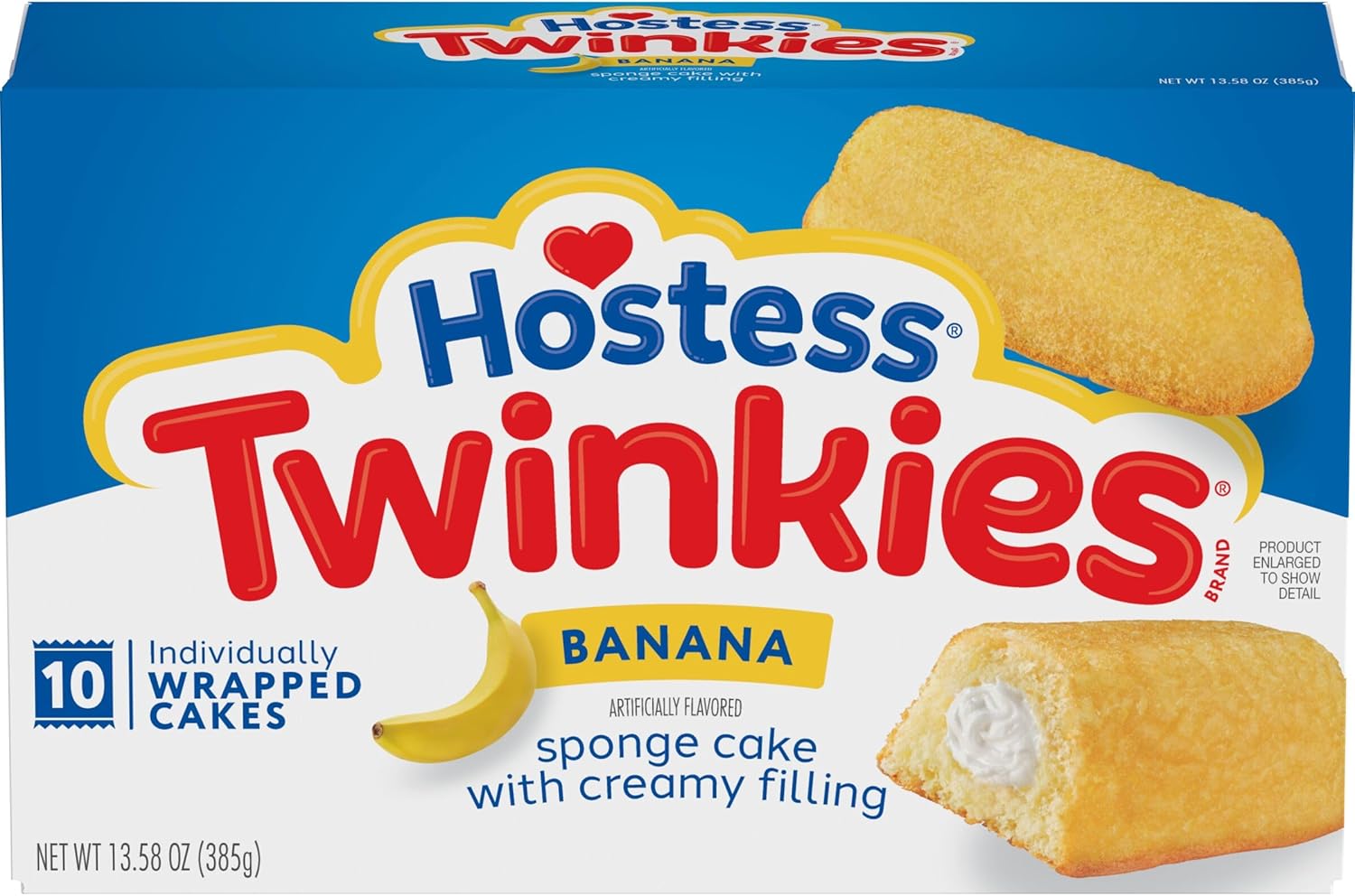 Hostess Banana Twinkies (Box of 10)Banana Twinkies (Box of 10)