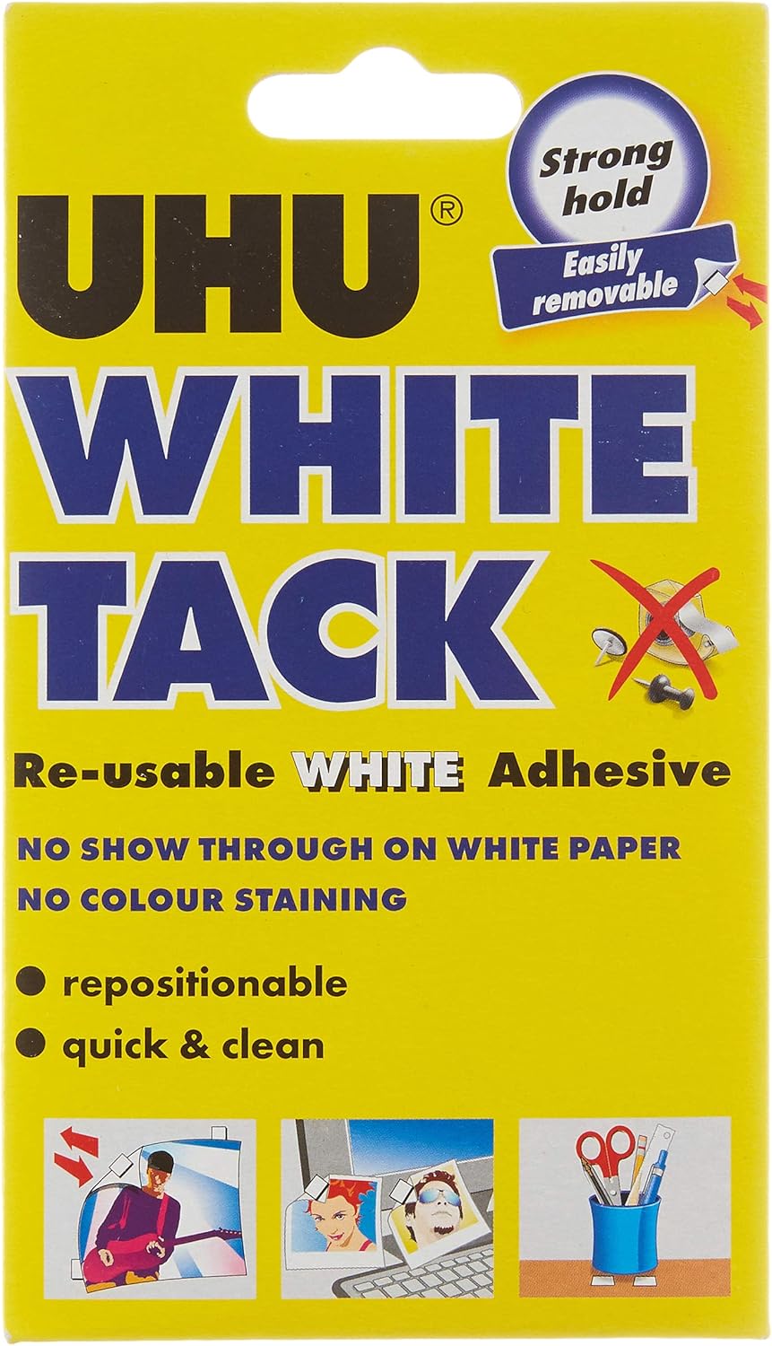 UHU 3-42196 Tack Handy - White