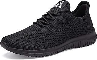 VAMJAM Men's Running Shoes Ultra Lightweight Breathable Walking Shoes Non Slip Athletic Fashion Sneakers Mesh Workout Casual Sports Shoes