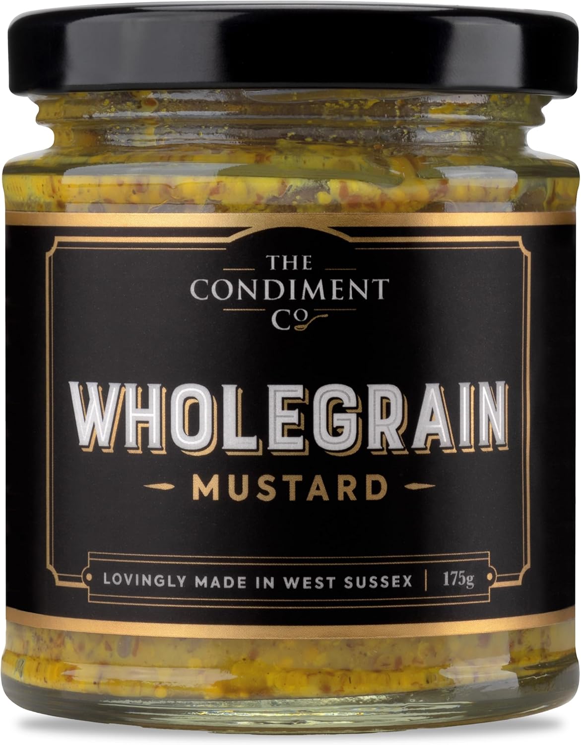 The Condiment Company, Mustard, Wholegrain, 175 Gram