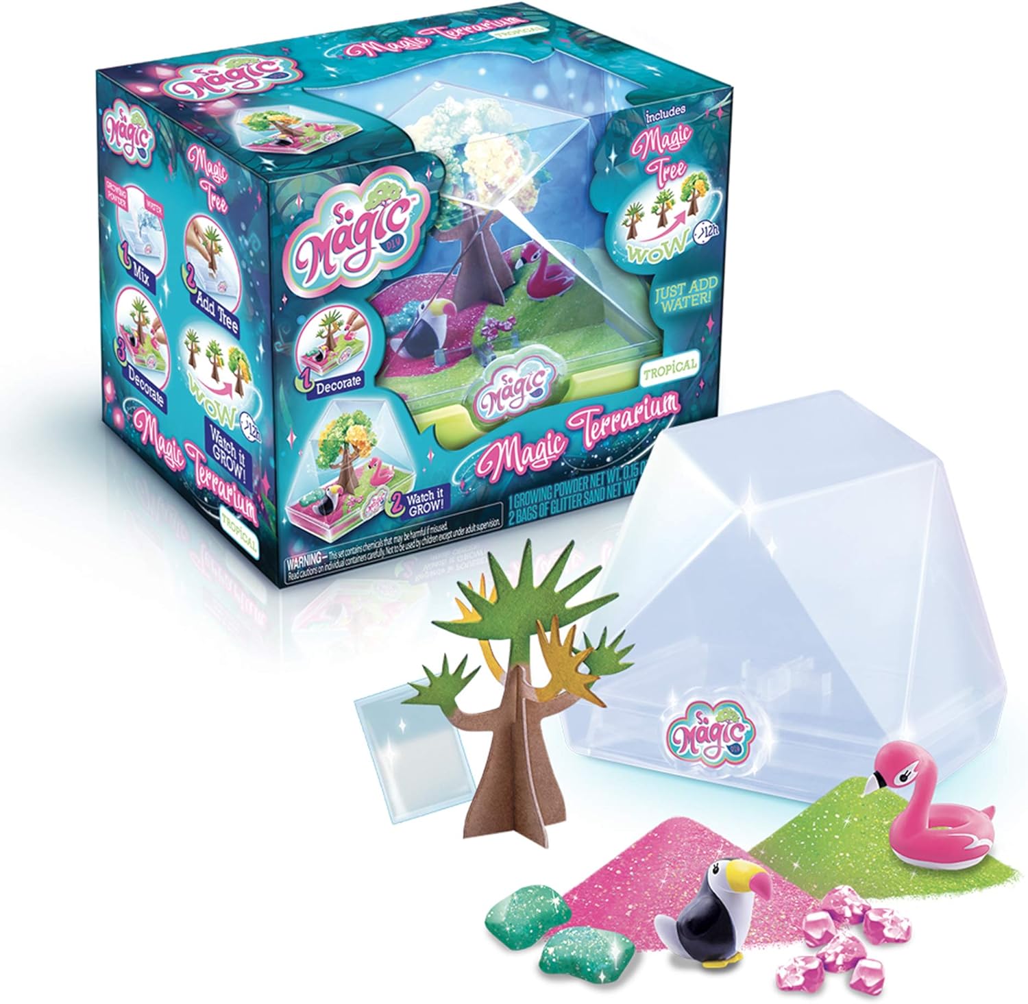 Canal Toys So Magic DIY Medium - Magic Terrarium Kit- Tropical