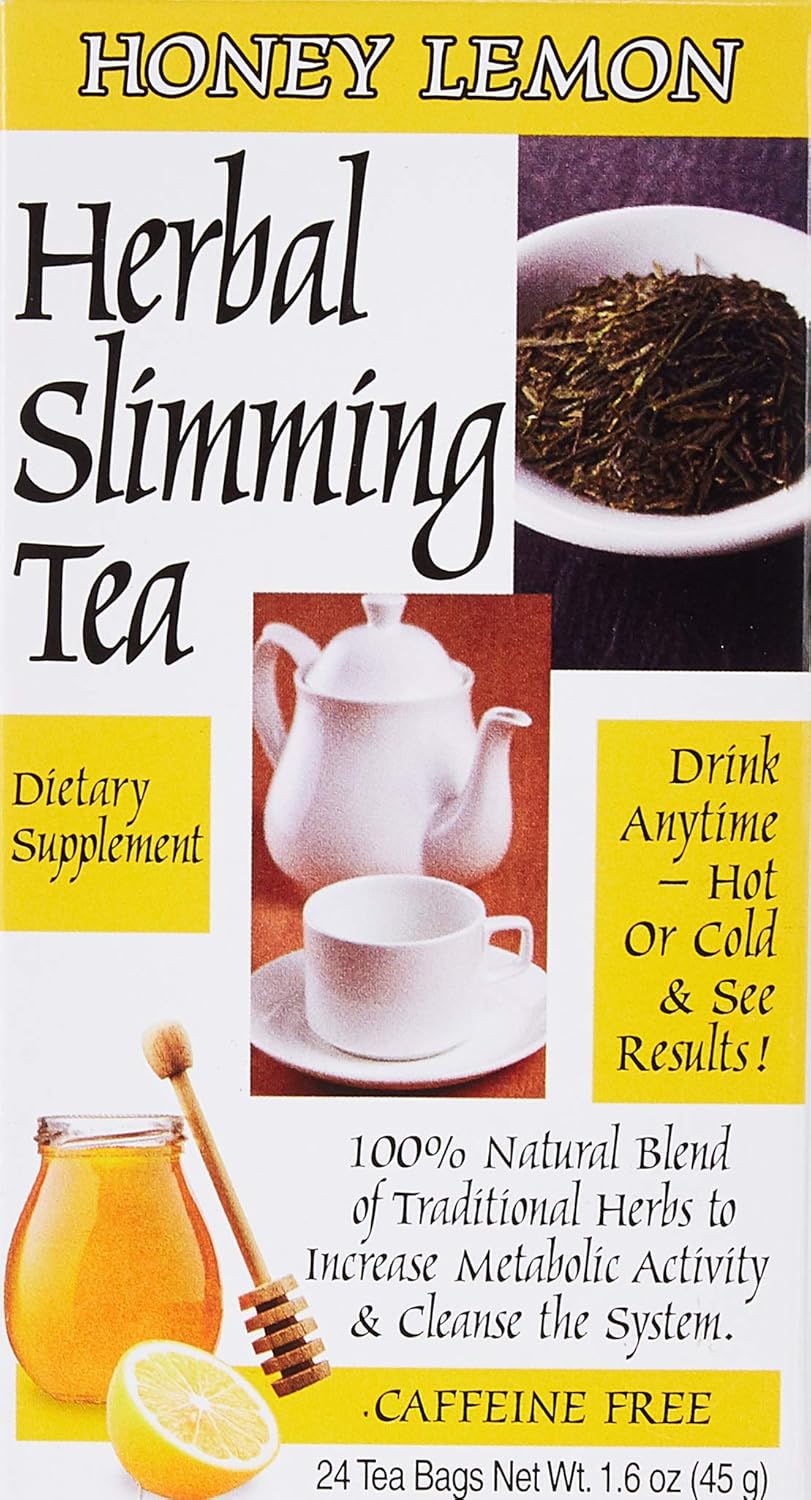 21st Century Slimming Tea, Honey Lemon, 24 count