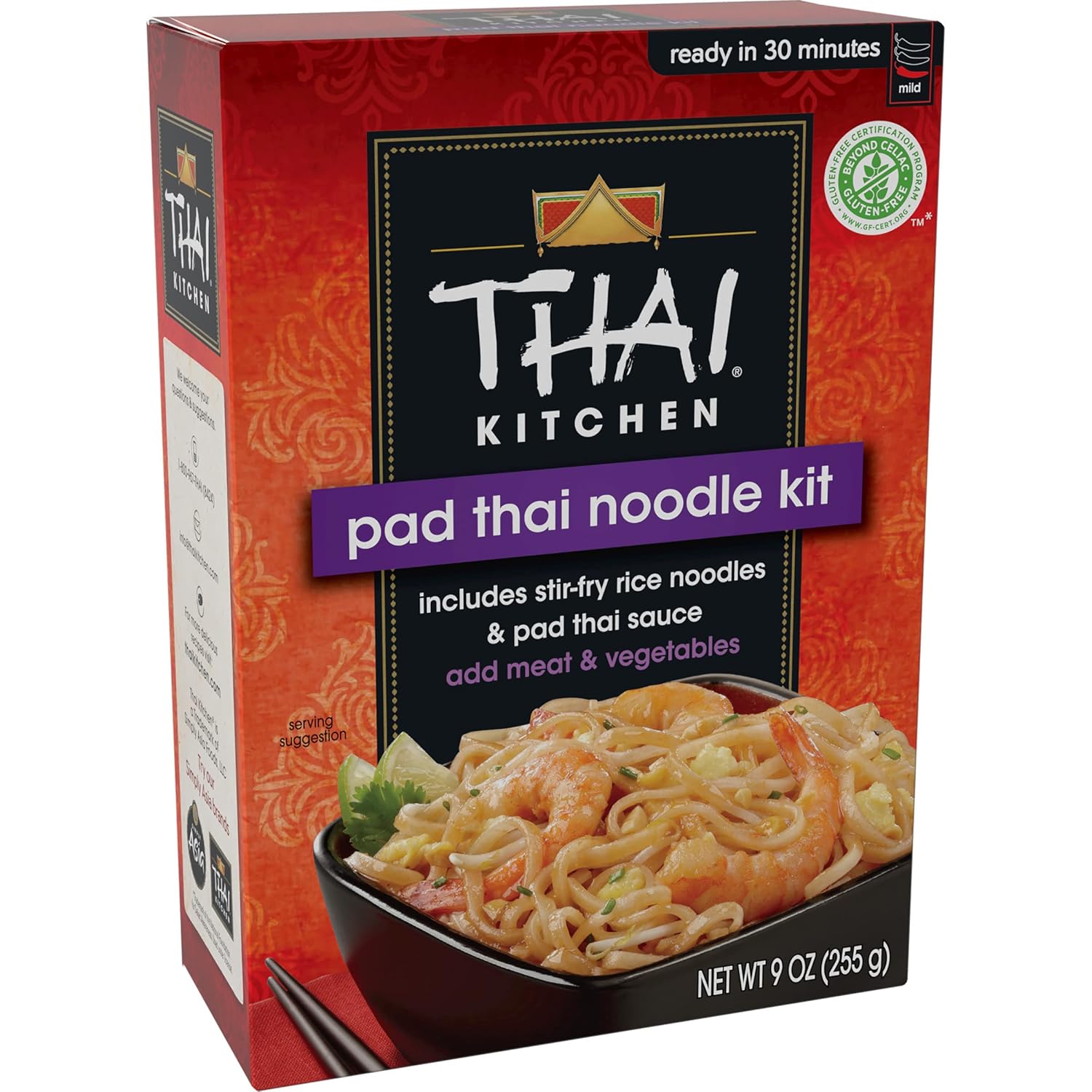 Thai Kitchen Gluten Free Pad Thai Noodle Kit, 9 oz