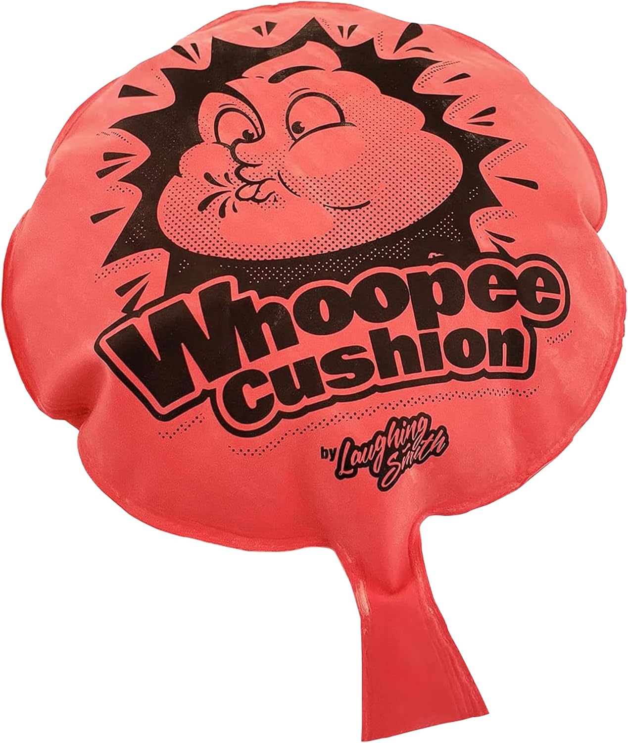 Laughing Smith Mega 8-inch Whoopee Cushion - Giant Fart Sound Prank Toy for Kids - Perfect Joke or Gag Gift, Funniest Fart Game - Durable Woopy Cushion for Parties and Playtime