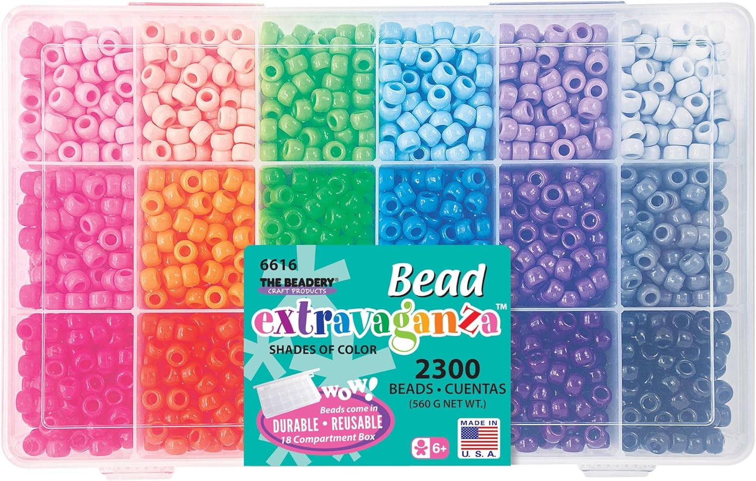 The Beadery Shades of Color Bead Box, Assorted