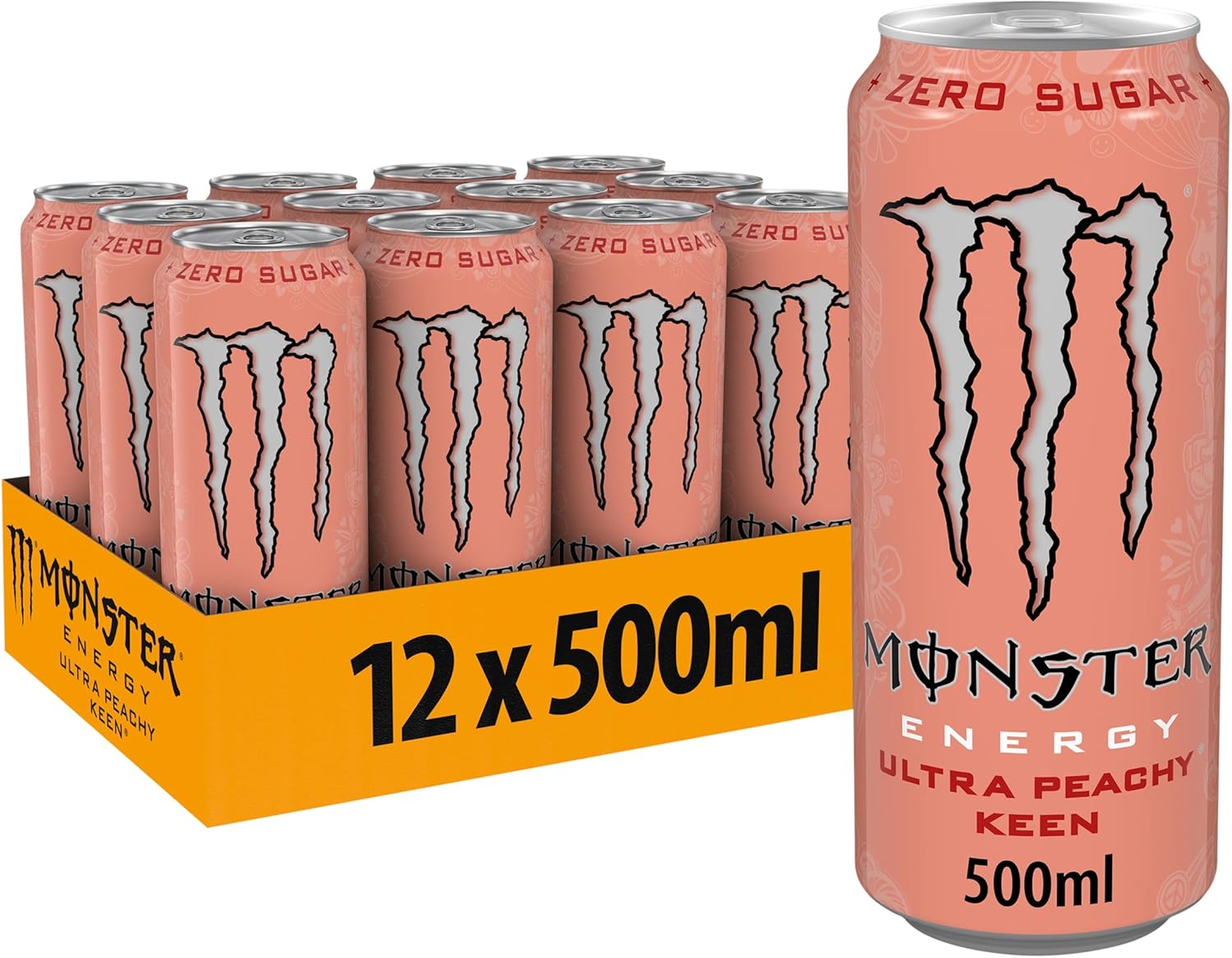Monster Energy Peachy Keen 500mlx12