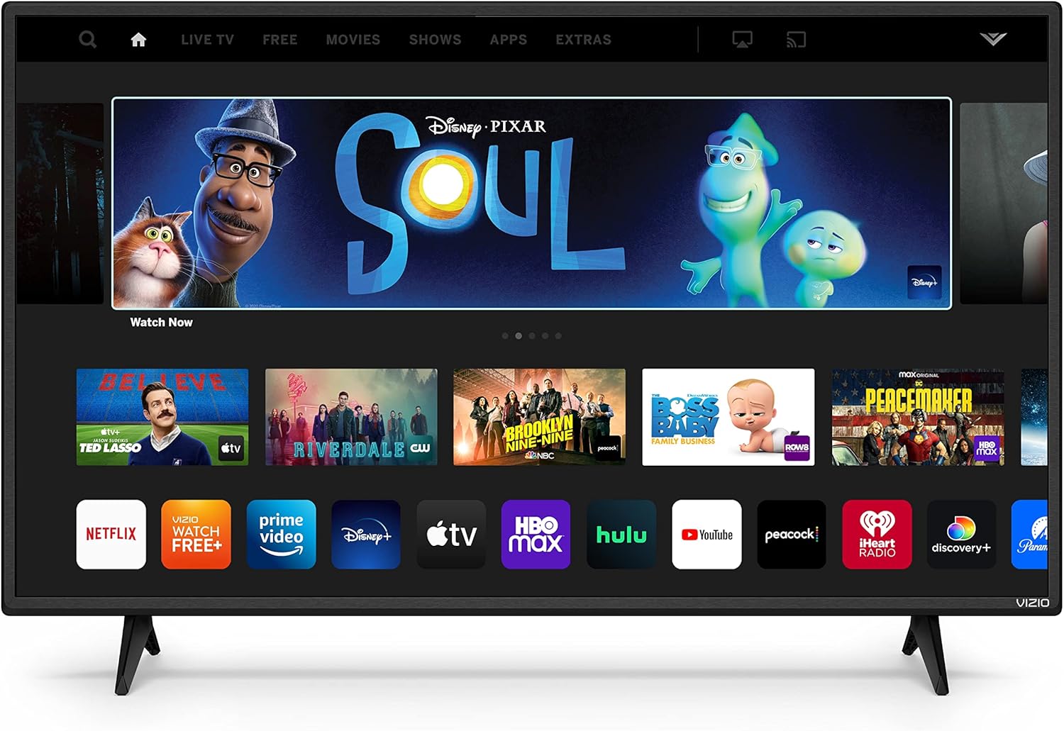 VIZIO 43-inch D-Series Full HD 1080p Smart TV with Apple AirPlay and Chromecast Built-in, Alexa Compatibility, D43f-J04, 2022 Model