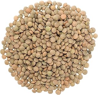 Certified Glyphosate Residue Free Small Brown Dry Lentils | 18 LBS | Family Farmed in Washington State | 100% Desiccant Free | Non-GMO | 100% Non-Irradiated | Kosher | Field Traced