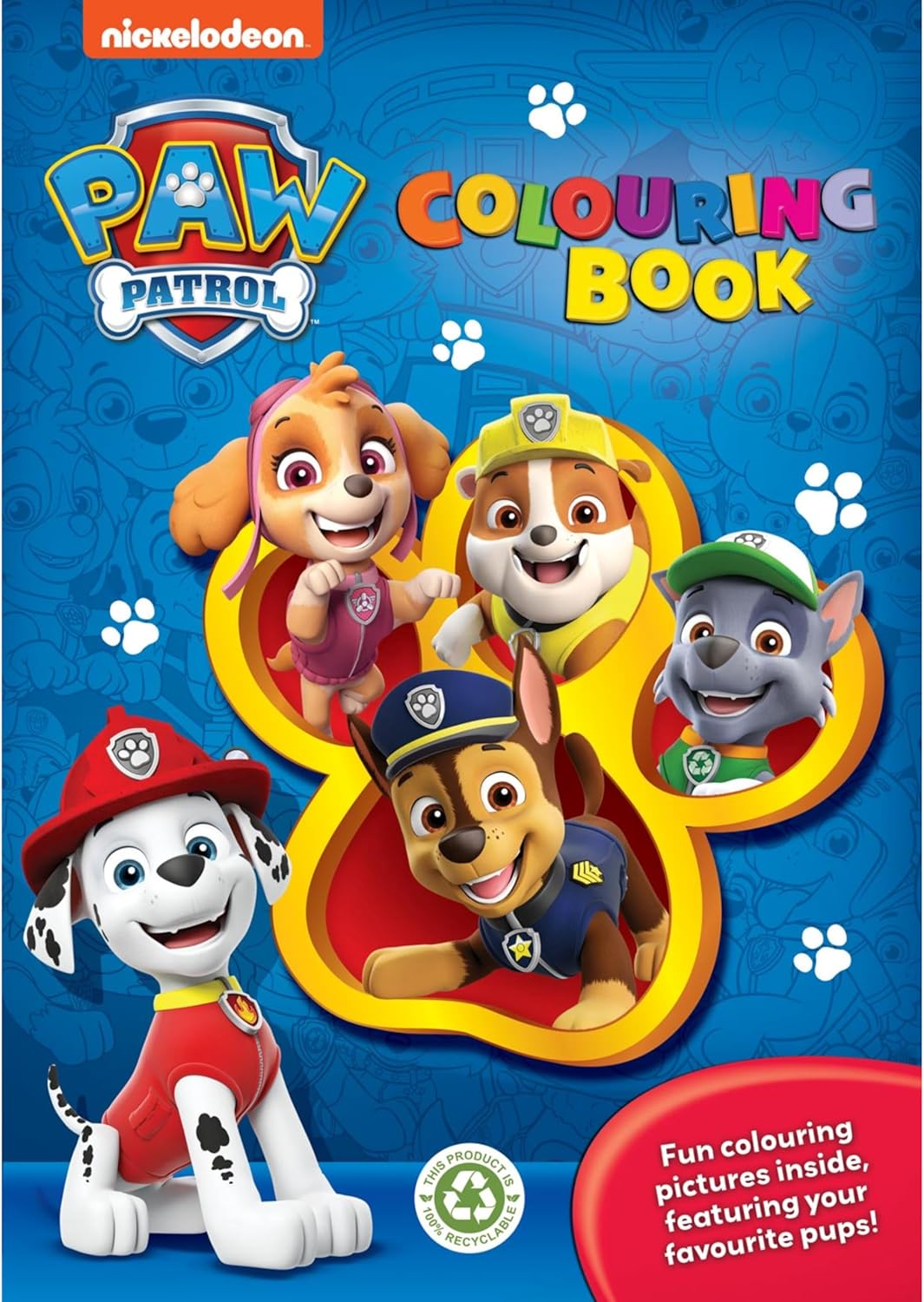 ALLIGATOR 3432/PWCB Paw Patrol Colouring Book, Paper, Multicolour