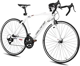 HILAND 700C Road Bike, 14 Speeds Sport Bike, Light Weight Aluminum Frame, Racing Bike for Men Women Adult Bicycle