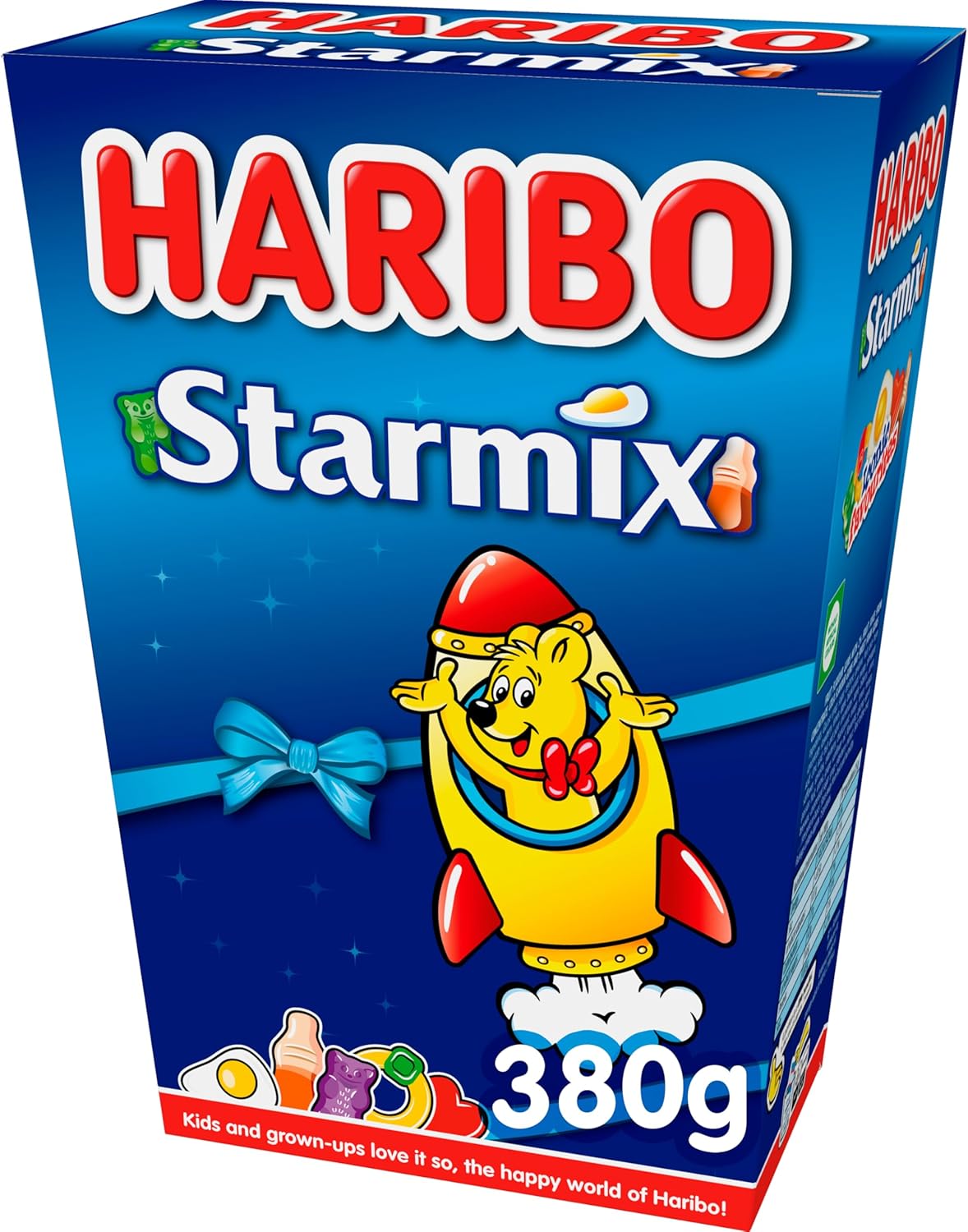HARIBO Starmix – Gummy and Foam Sweets Gift Box – 380g