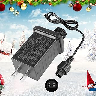 inShareplus 12V 1A LED Class 2 Power Supply, 12W IP44 AC100-120V Waterproof Adapter Driver,LED Transformer Replacement for Christmas Tree, String Light, Lawn Lamp, Inflatable Device