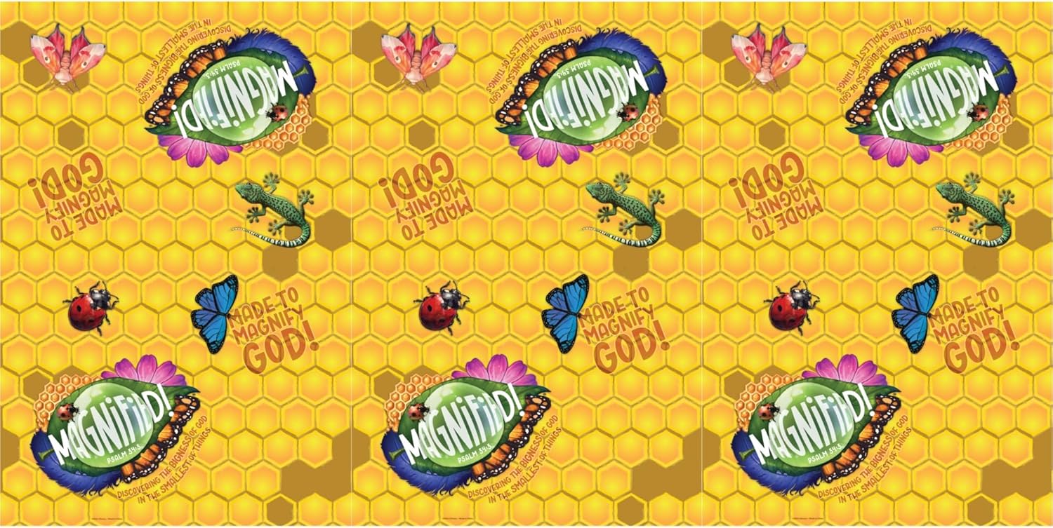 Lifeway Kids VBS 2025 Magnified! Tablecloths (Pack of 2)