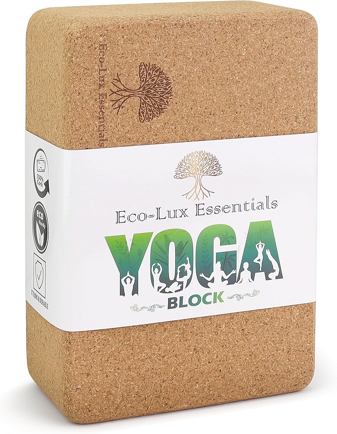 Cork Yoga Block
