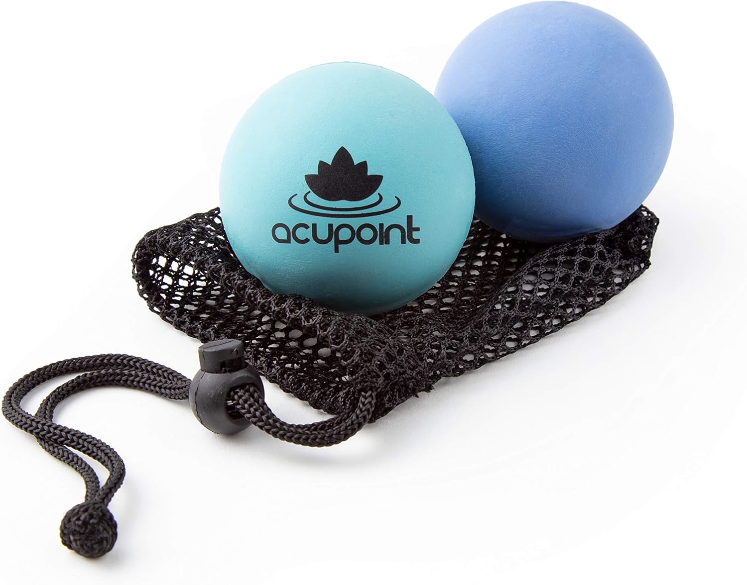 Acupoint Physical Therapy Massage Balls - Ideal for: Yoga, Deep Tissue Massage, Trigger Point Therapy and Self Myofascial Release Physical Therapy Equipment