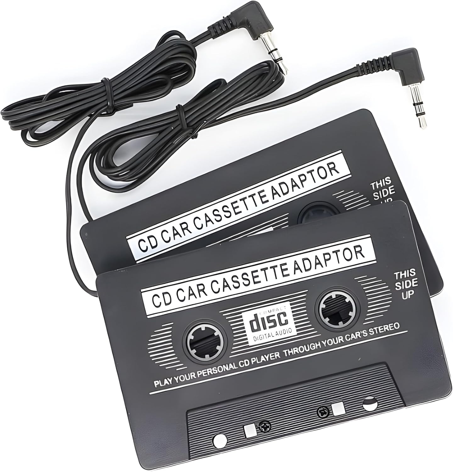 Bexter Car Audio Cassette to Aux Adapter, 3.5 MM Auxillary Cable Tape Adapter