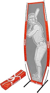 GoSports Baseball & Softball Xtraman Dummy Batter Pitching Training Mannequin - Practice Pitching Aid for Improved Accuracy and Safety