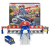 Paw Patrol Big Truck Pups, Truck Stop HQ, 3ft. Wide Transforming Playset, Action Figures, Toy Cars, Lights and Sounds, Kids Toys for Ages 3 and up