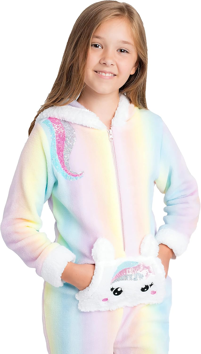 BTween Hooded Onesie PJs for Girls