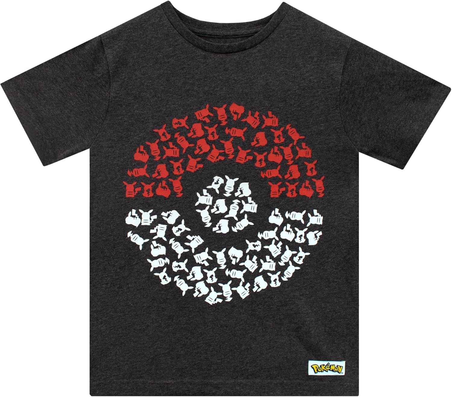 Pokémon T-Shirt | Boys Pikachu T Shirt | Pokeball Boys Tshirt | Official Pikachu Merchandise