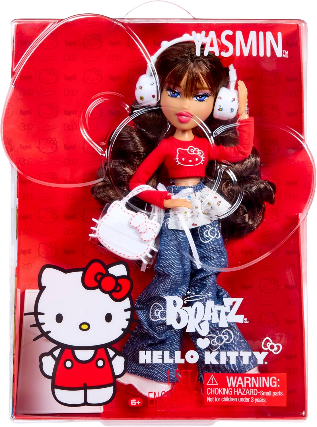 Bratz x Hello Kitty Yasmin Sanrio Fashion Doll with Accessories