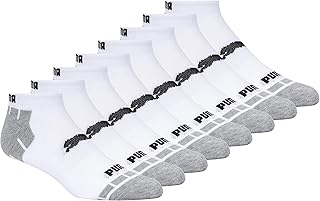 PUMA Men's 8 Pack Low Cut Socks