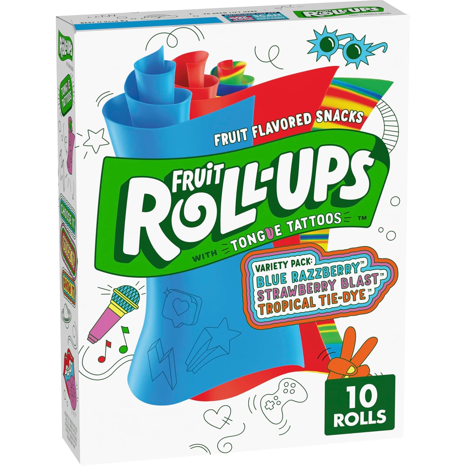 Fruit Roll-Ups Variety Pack Fruit Snacks, 10 ct