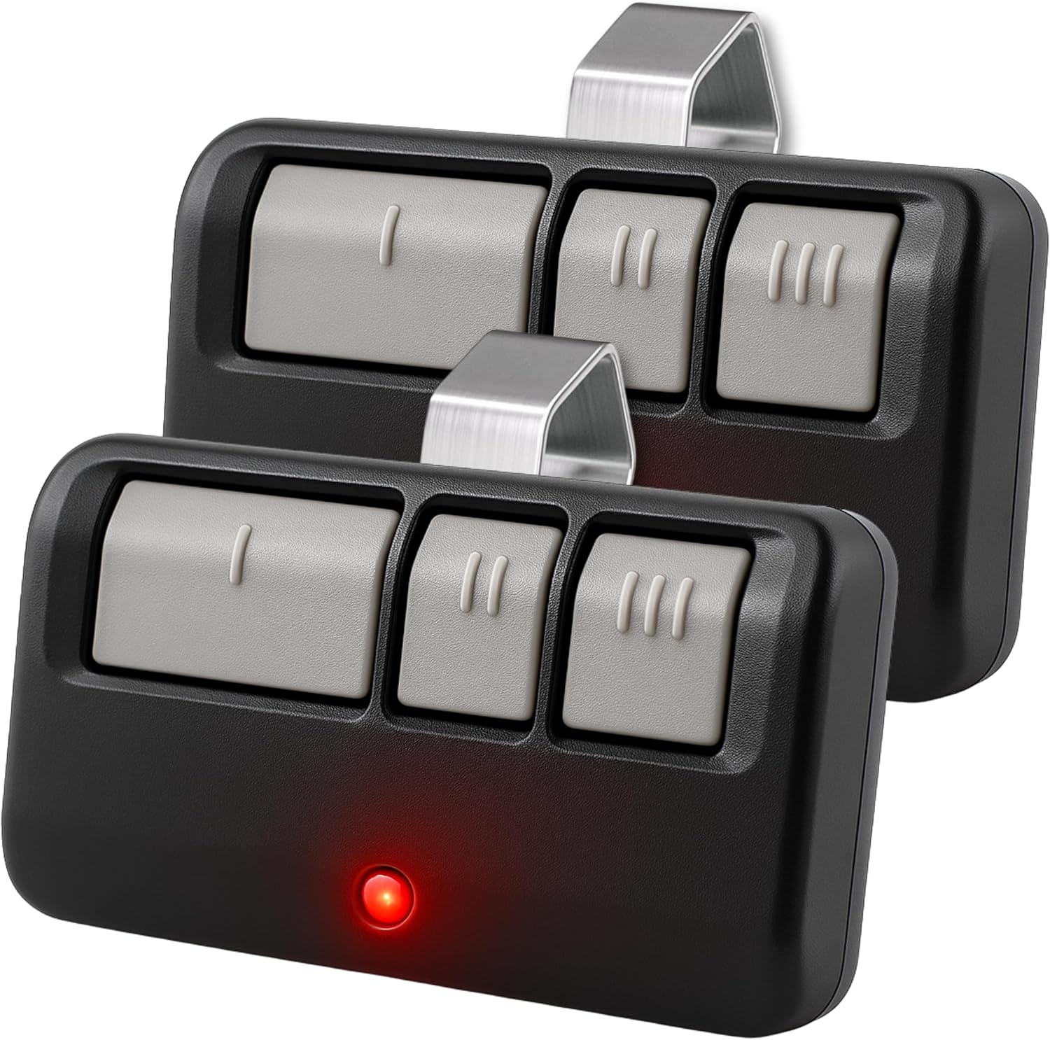 2X for LiftMaster Chamberlain Craftsman Garage Door Opener Remote Replacement, 893LM 893Max 3-Button, Extra-Long Range