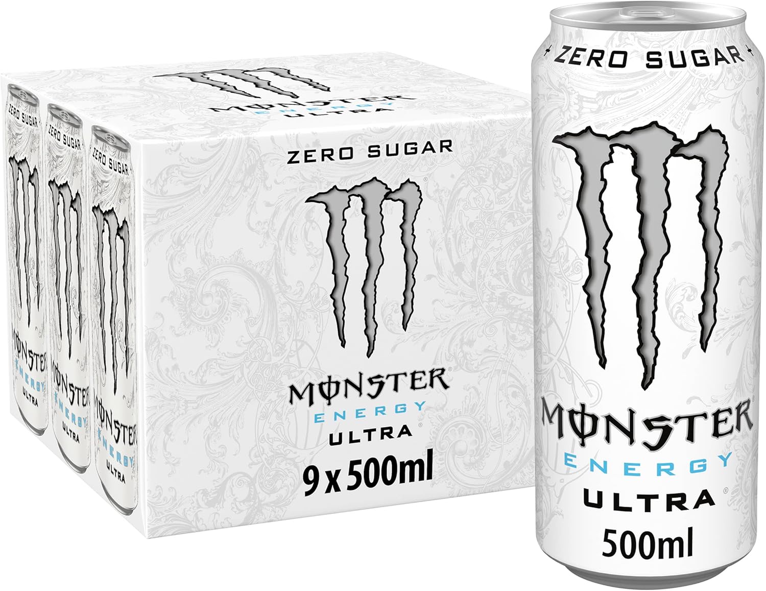 Monster Ultra Energy Drink, 9 x 500 ml