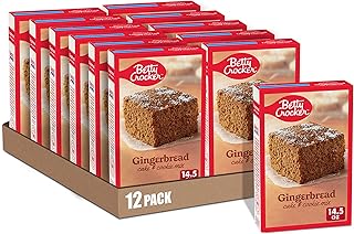 Betty Crocker Gingerbread Cake and Cookie Mix, 14.5 oz. (Pack of 12)