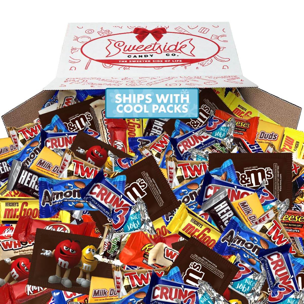 Chocolate Candy variety pack - 5 pound, Assorted Bulk Chocolate Mix, Office Candy Assortment for Birthday Party, Kids, College Students & Adults.