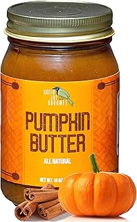 Green Jay Gourmet Pumpkin Butter 19 Ounces - All-Natural, Gluten-Free Fruit Spread - Pumpkin Spread with Pumpkins & Spices - Gourmet Fruit Butter - No Corn Syrup, Preservatives or Trans-Fats