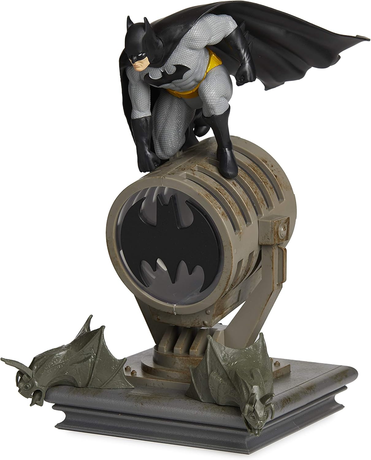 Batman Figurine Light - Officially Licensed DC Super Heroes Decor and Gift, Collectible Display Lamp Must Have for DC Comic Fans, USB Powered 27” LED Light | Paladone