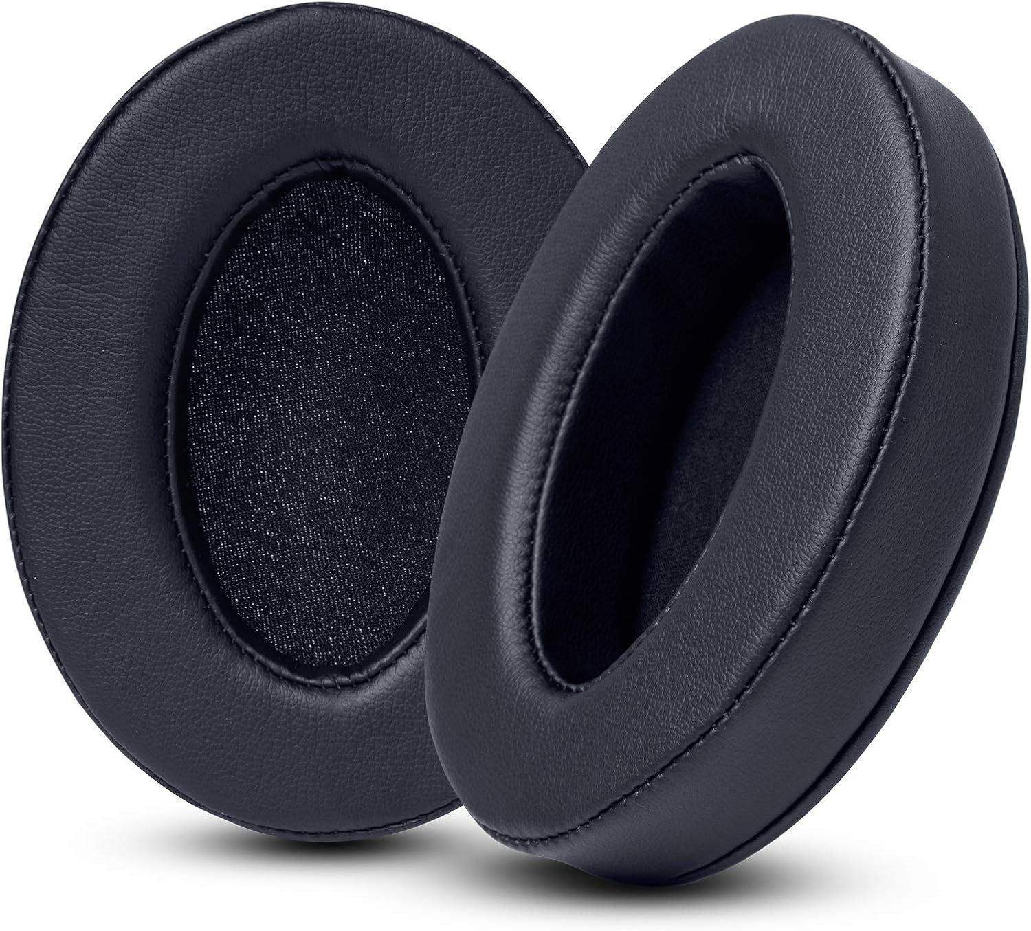 WC PadZ - The Ultimate Upgraded Earpads by Wicked Cushions - Compatible With Audio Technica, HyperX, SteelSeries Arctis & More - Extra Thick - Bigger Opening - Softer Memory Foam | (Black)