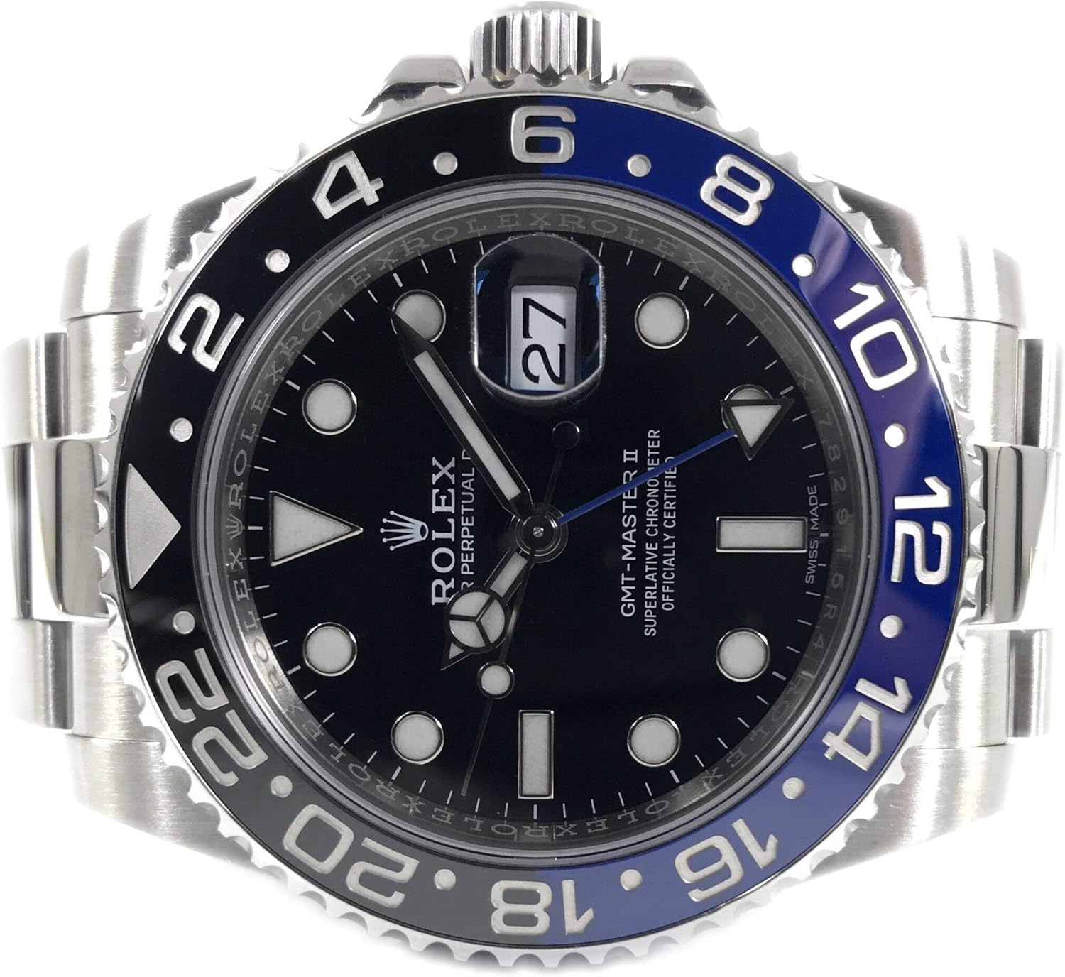Rolex Oyster Perpetual GMT Master II Men's Watch 116710BLNR