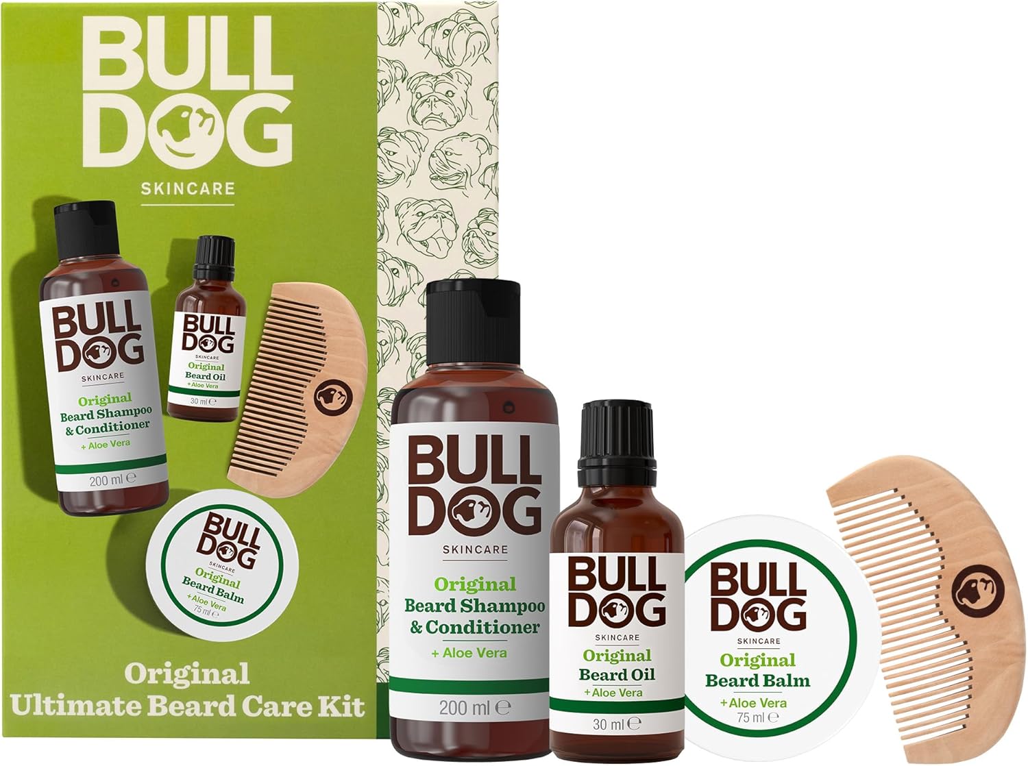 Bulldog Skincare | Men's Gift Set | Original Ultimate Beard Care Kit