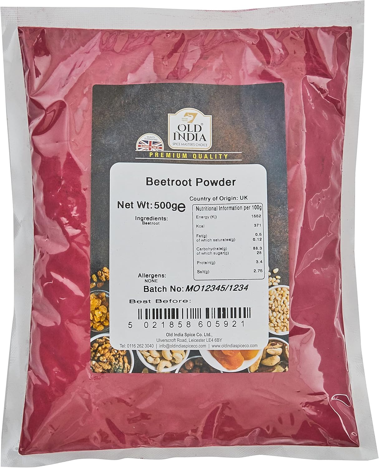 Old India Beetroot Powder 500g