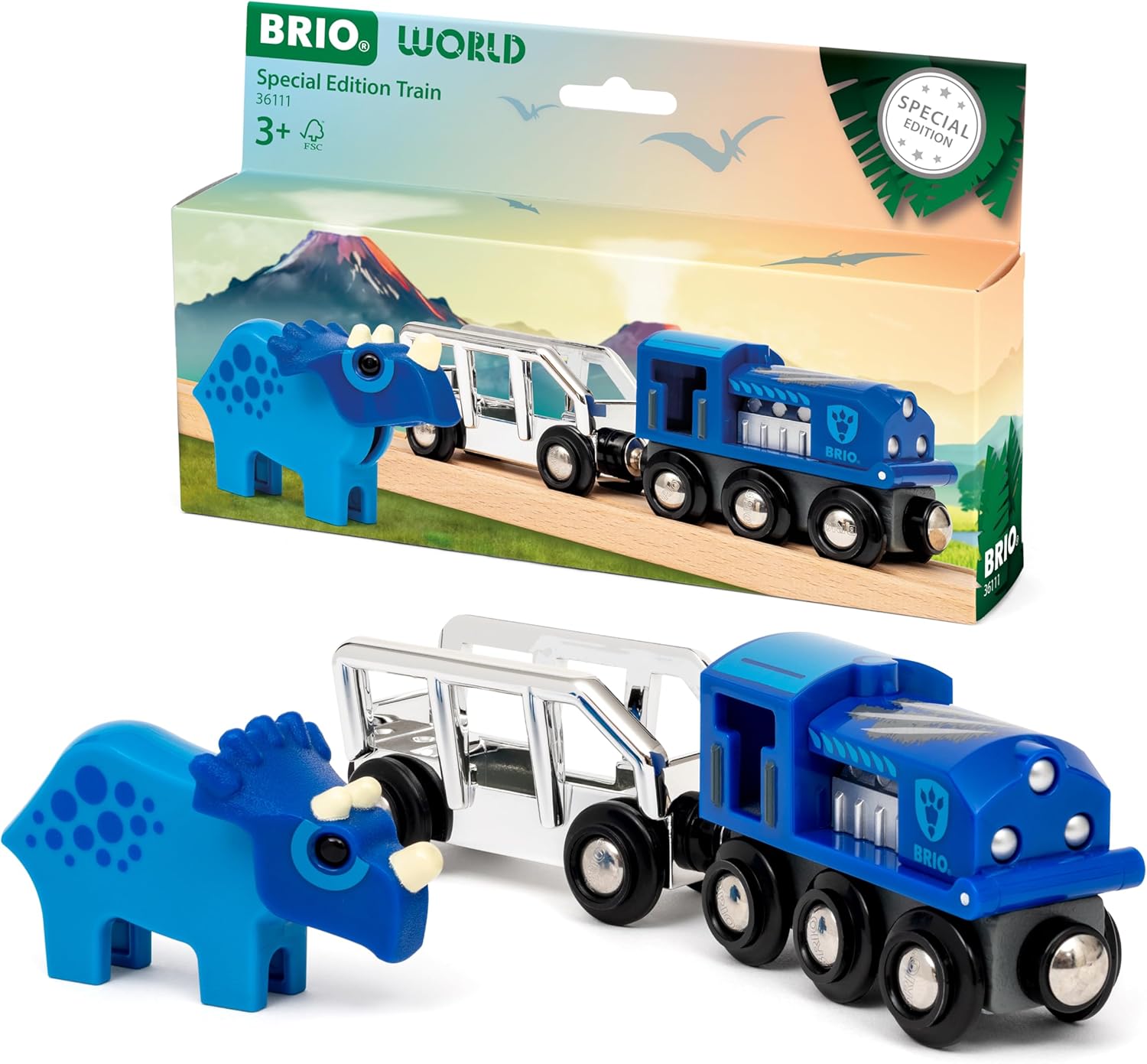 BRIO World - Special Edition Train 2025 for Kids Age 3 Years and Up - Wooden Railway Accessories and Add Ons