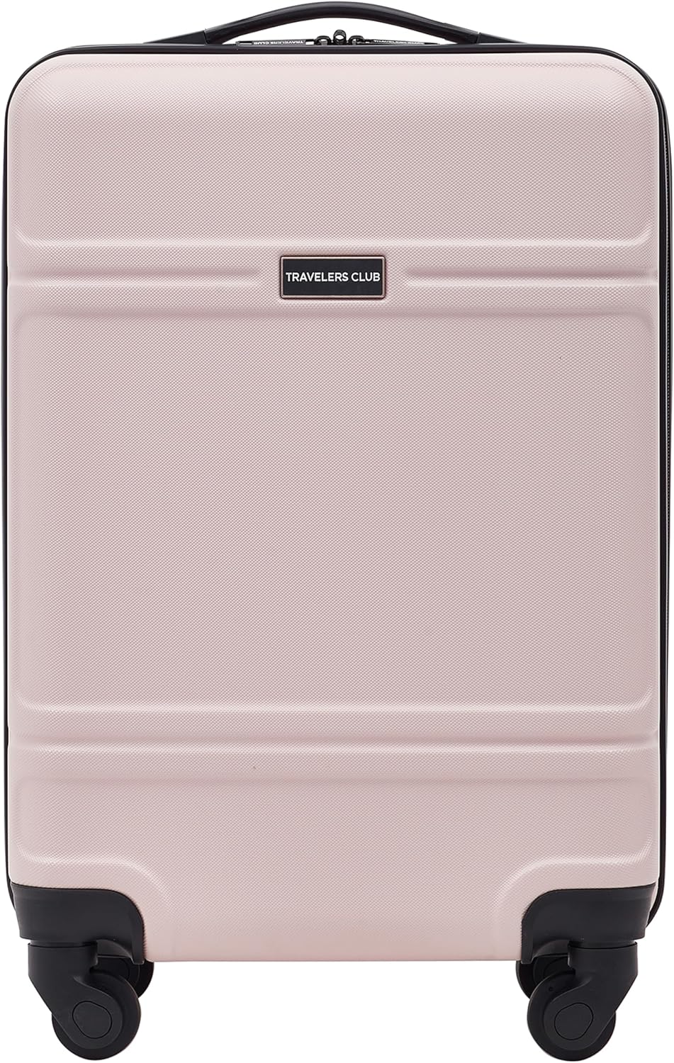 Travelers Club Skyline Spinner Luggage, Filmy, 22-Inch Carry-On