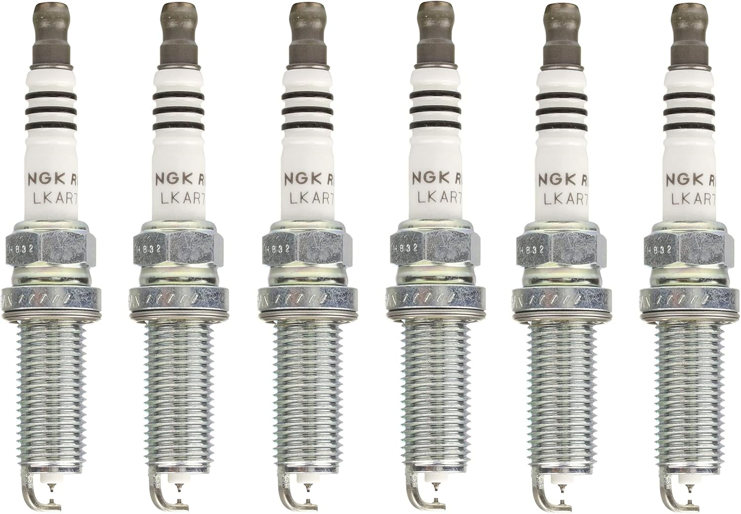 NGK Set of 6 Ruthenium HX High Ignitability Spark Plugs For Nissan Infiniti V6
