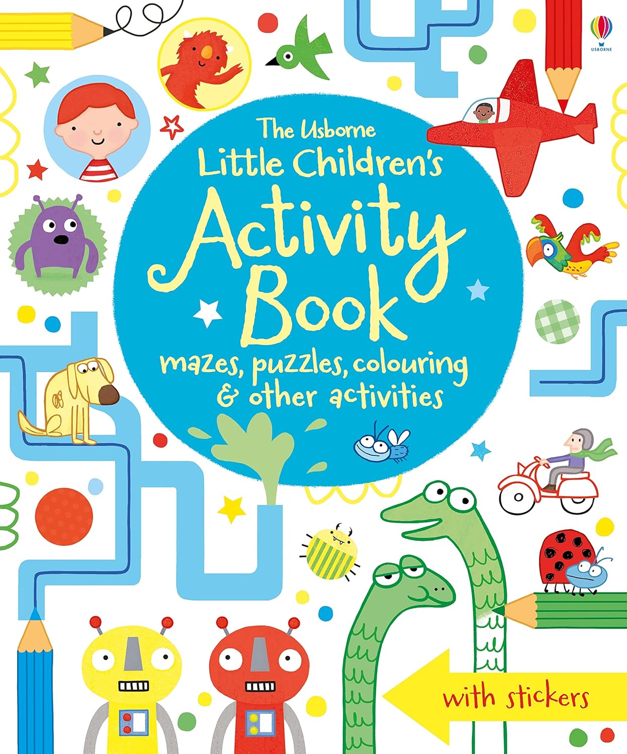 Little Children's Activity Book: Mazes, Puzzles and Colouring: 1 (Little Children's Activity Books)