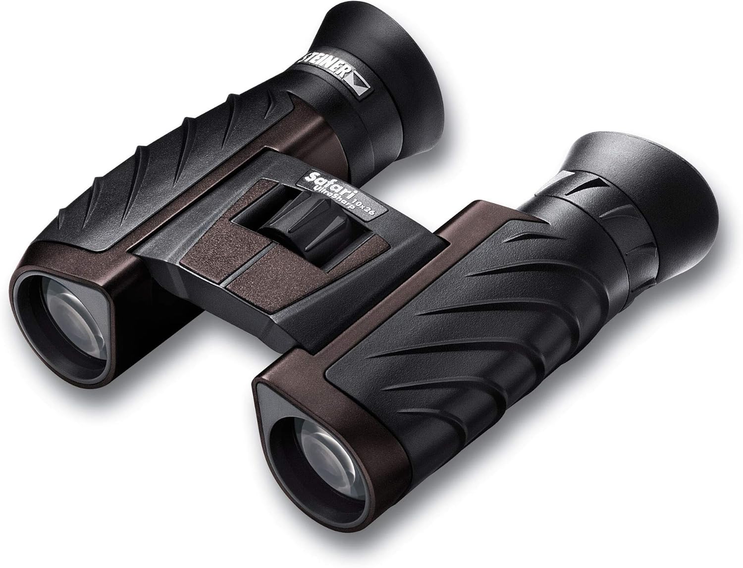 Steiner Safari UltraSharp 10 x 26 Binoculars, Compact, Large Magnification, Robust, Waterproof, Ideal for Travel, Hiking, Concerts, Sports and Nature Observation
