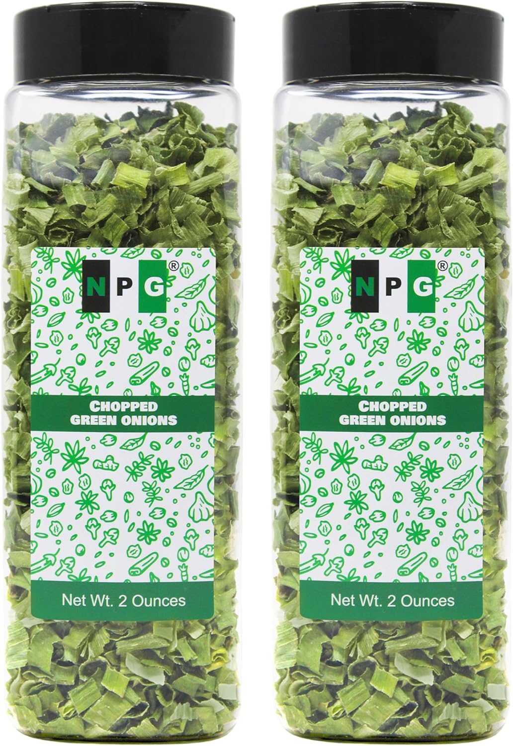 Freeze Dried Chopped Green Onions, 4 Oz, Dried Green Onions Non-GMO Gluten Free