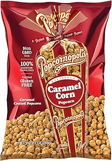 Popcornopolis Caramel Corn Popcorn, 9.5 Oz
