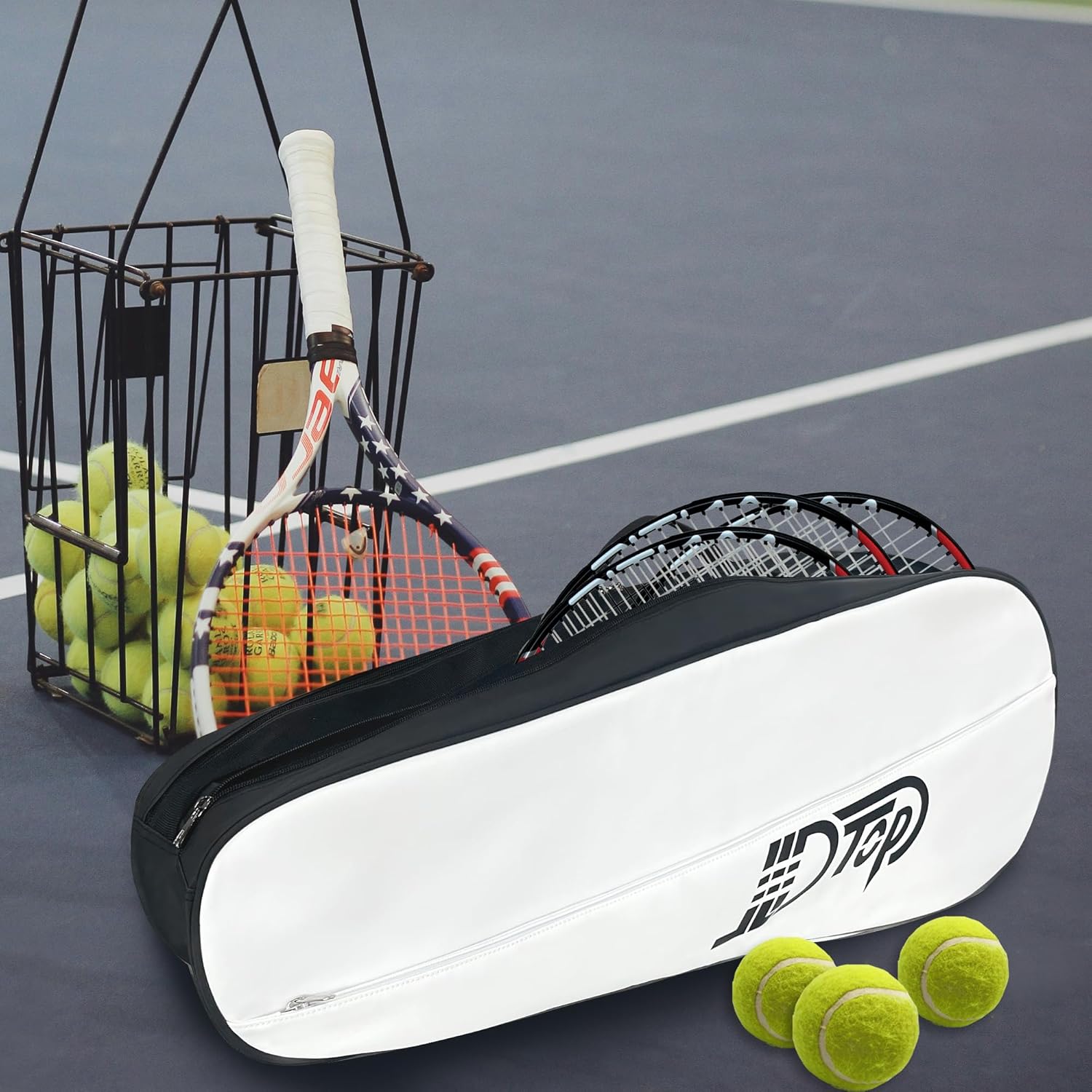 Tennis Racket Bag, Lightweight Tennis Racket Cover Bag Badminton Bag, Tennis Bags for Women, Men, Youth and Adults
