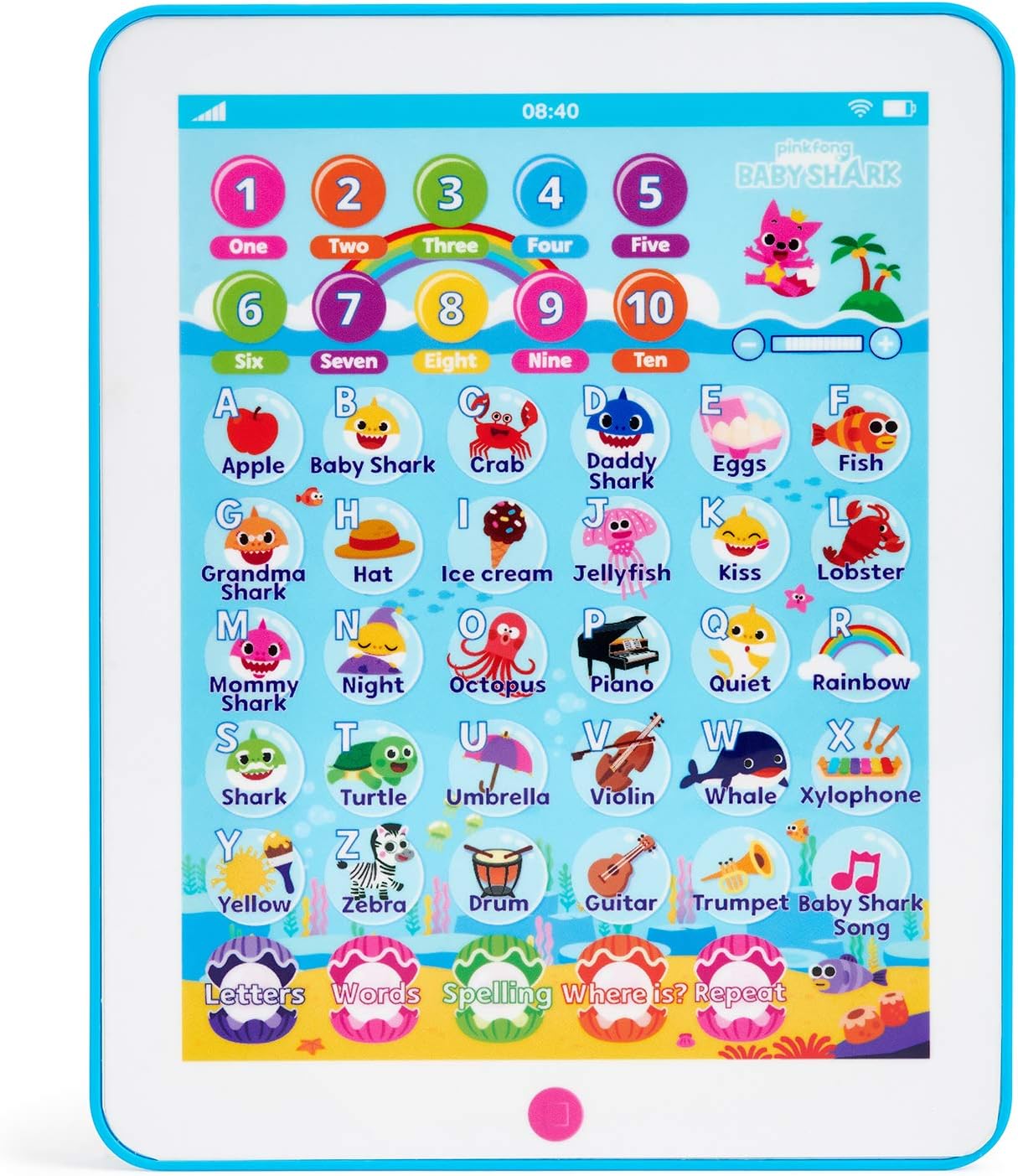 Pinkfong Baby Shark 61069 WowWee Pinkfong Tablet - Educational Preschool Toy