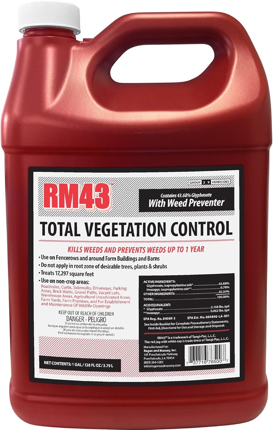 RM43 Concentrated Extended Control Weed Killer